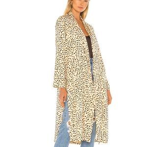 cupcakes & cashmere Cream and Black Patterned Cardigan